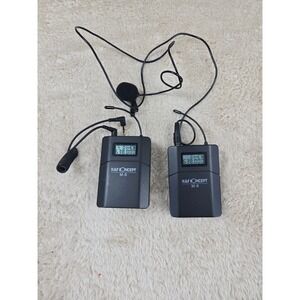 K&F‎ Concept M-8 Wireless Microphone System Lavalier Lapel for Camera Phone